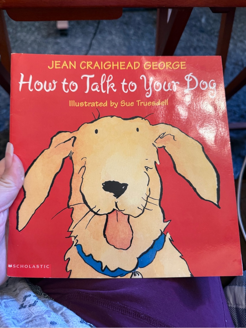 Scholastic Children’s Paperback Book How to Talk to Your Dog